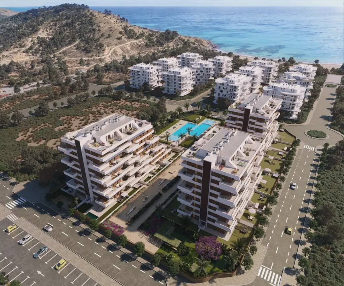 2 makuuhuone Huoneisto myytävänä paikassa La Villajoyosa / Vila Joiosa mukana uima-altaan 
autotalli - 389 000 € (Ref: 10043413)