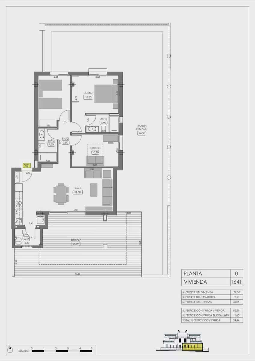 Bungalow de 3 habitaciones en Algorfa en venta con piscina - 349.000 € (Ref: 10043420)