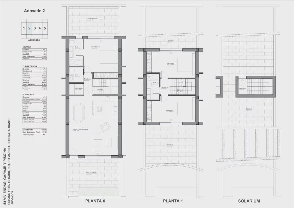 3 soverom Hus til salgs i Guardamar del Segura med svømmebasseng - € 464 900 (Ref: 10049690)