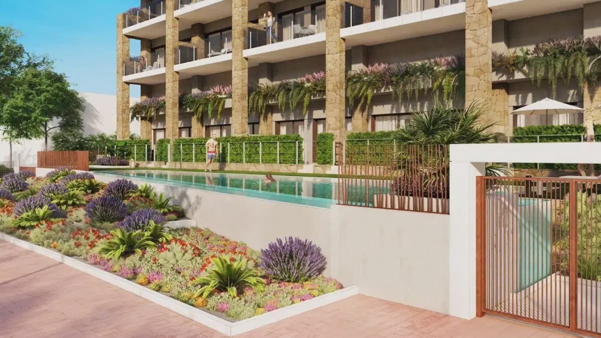 1 makuuhuone Huoneisto myytävänä paikassa La Villajoyosa / Vila Joiosa mukana uima-altaan 
autotalli - 495 000 € (Ref: 10049733)