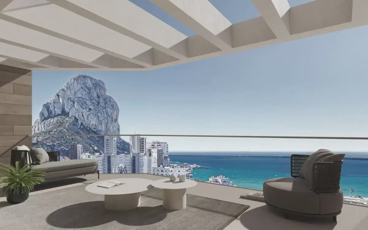 3 sypialnia Apartament na sprzedaż w Calpe / Calp z basenem garażem - 495 000 € (Ref: 10049739)