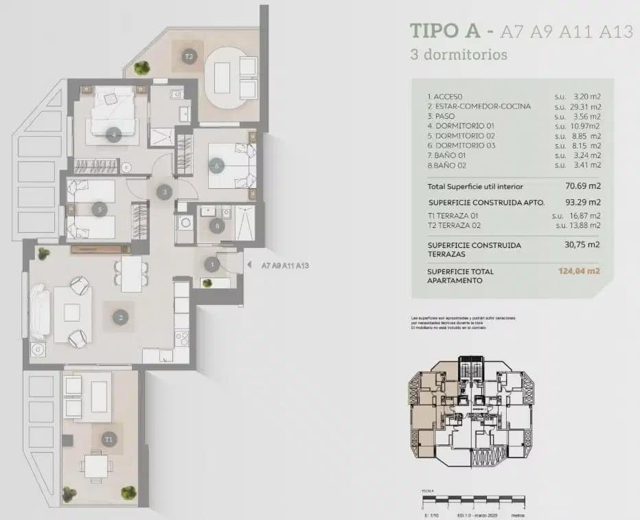 3 sypialnia Apartament na sprzedaż w Calpe / Calp z basenem garażem - 495 000 € (Ref: 10049739)