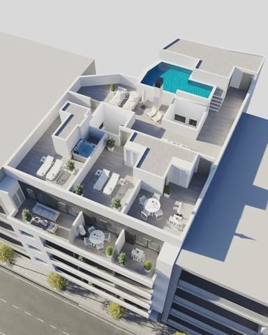 3 sovrum Takvåning till salu i Centro - Muelle Pesquero, Torrevieja med pool garage - 469 000 € (Ref: 10049740)
