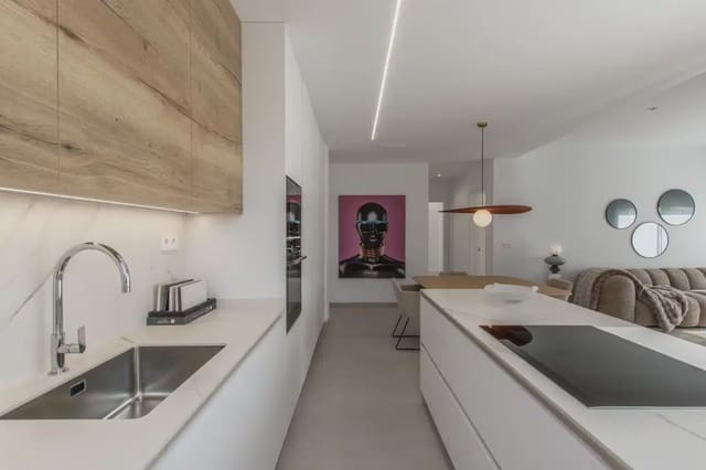 3 chambre Appartement à vendre à Finestrat Pueblo, Finestrat avec piscine garage - 499 500 € (Ref: 10049743)
