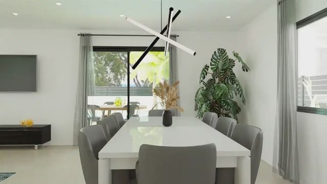 3 makuuhuone Huvila myytävänä paikassa Monforte del Cid - 470 900 € (Ref: 10049749)