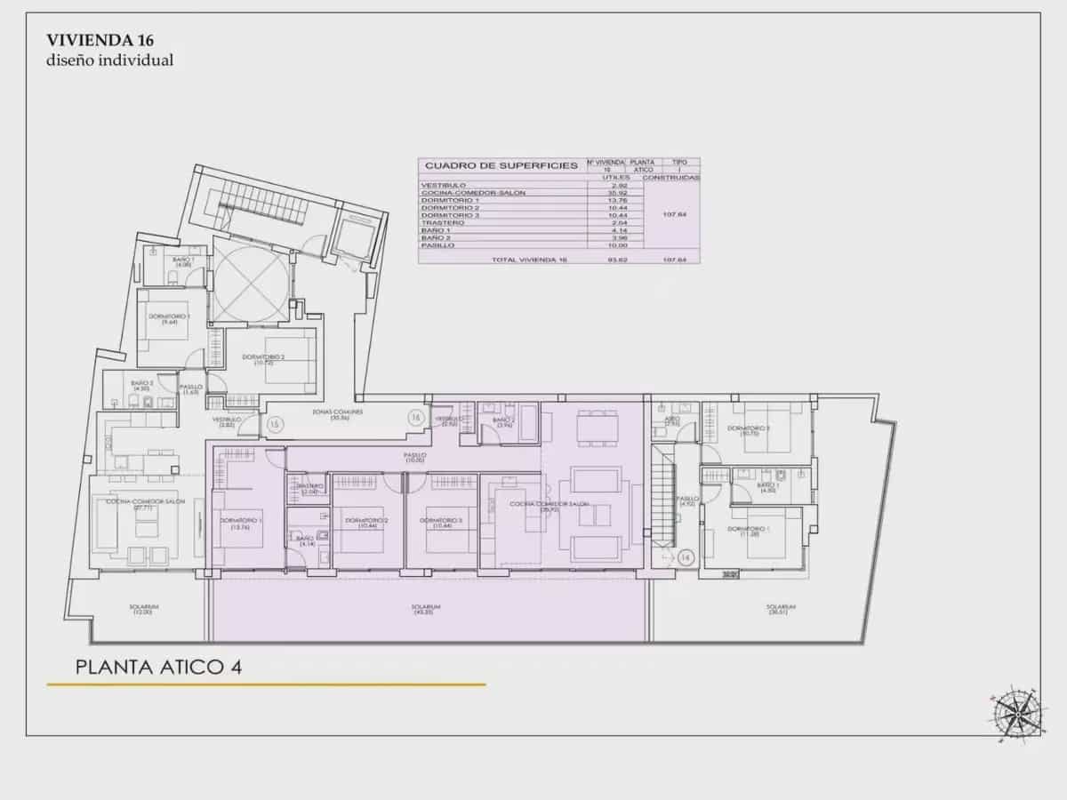 Ático de 3 habitaciones en Torrevieja en venta con garaje - 495.000 € (Ref: 10049750)