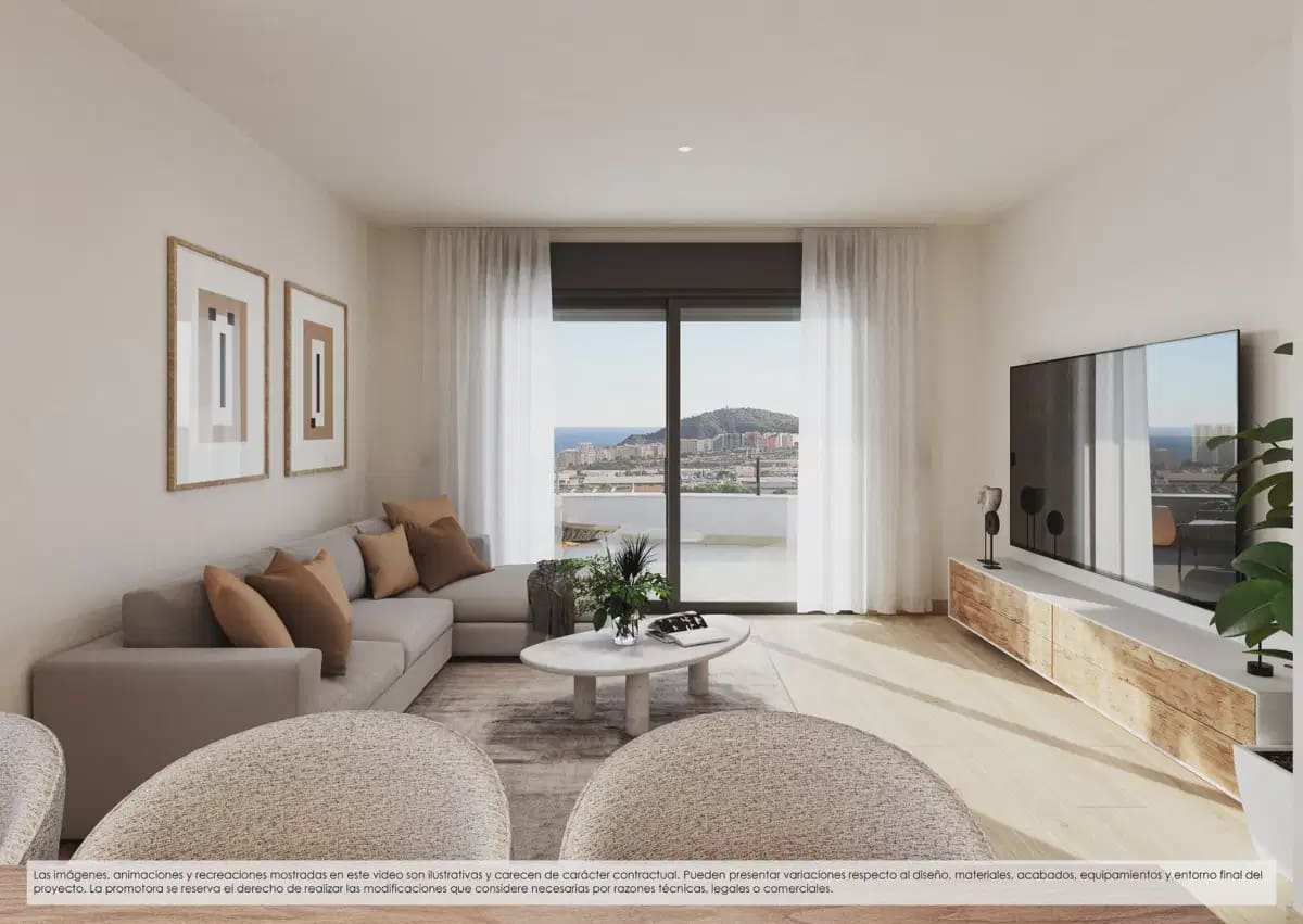 2 chambre Penthouse à vendre à Finestrat avec piscine garage - 486 000 € (Ref: 10049751)