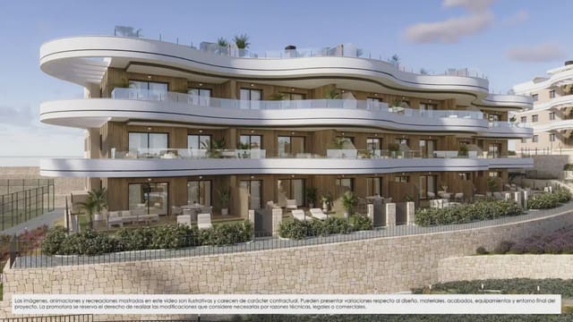2 slaapkamer Penthouse te koop in Balcón de Finestrat - Terra Marina, Finestrat met zwembad garage - € 486.000 (Ref: 10049751)