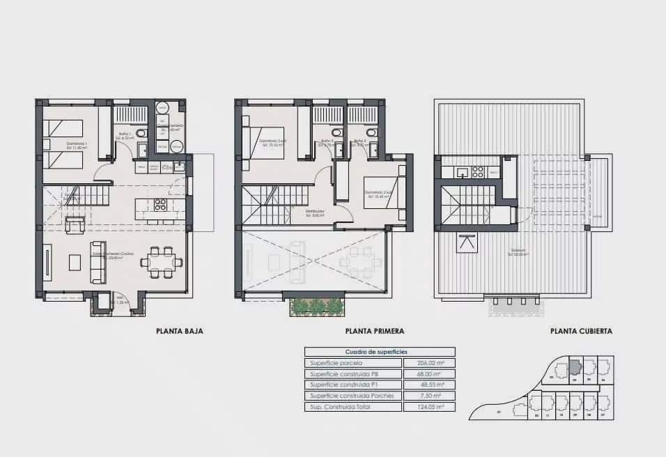 3 quarto Moradia para venda em Los Montesinos com piscina - 485 000 € (Ref: 10049755)