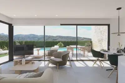 3 sovrum Semi-fristående Villa till salu i Monforte del Cid med pool - 489 000 € (Ref: 10049762)