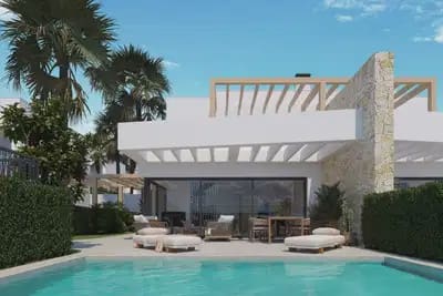 3 sovrum Semi-fristående Villa till salu i Monforte del Cid med pool - 489 000 € (Ref: 10049762)