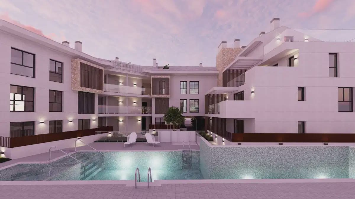 2 makuuhuone Kattohuoneisto myytävänä paikassa Javea / Xabia mukana uima-altaan 
autotalli - 515 000 € (Ref: 10050556)