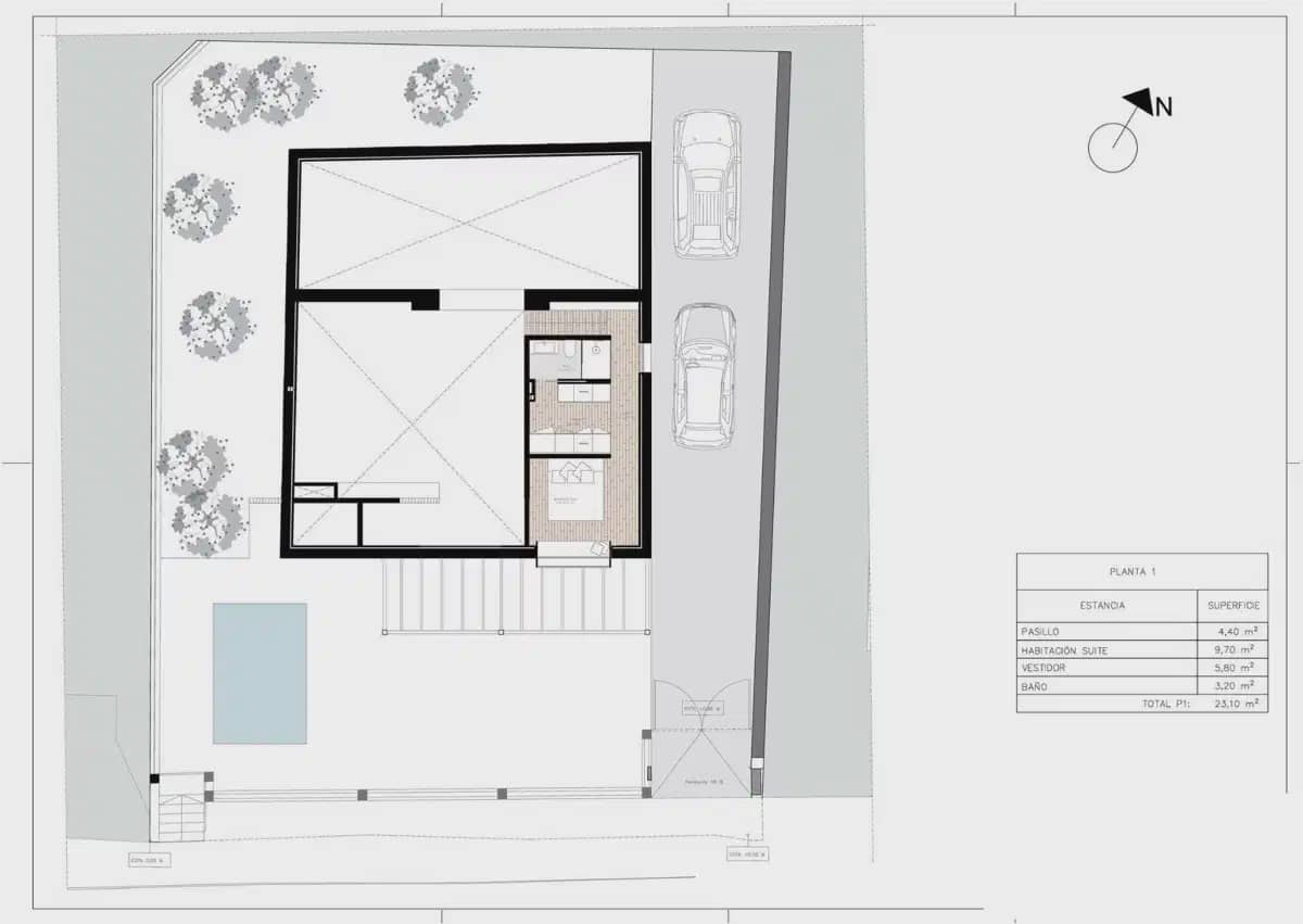 3 sovrum Villa till salu i Monforte del Cid med pool garage - 529 900 € (Ref: 10050594)