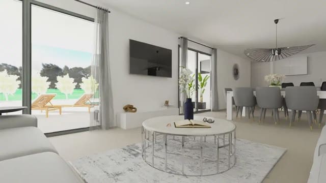 3 makuuhuone Huvila myytävänä paikassa Monforte del Cid mukana uima-altaan - 505 900 € (Ref: 10050601)