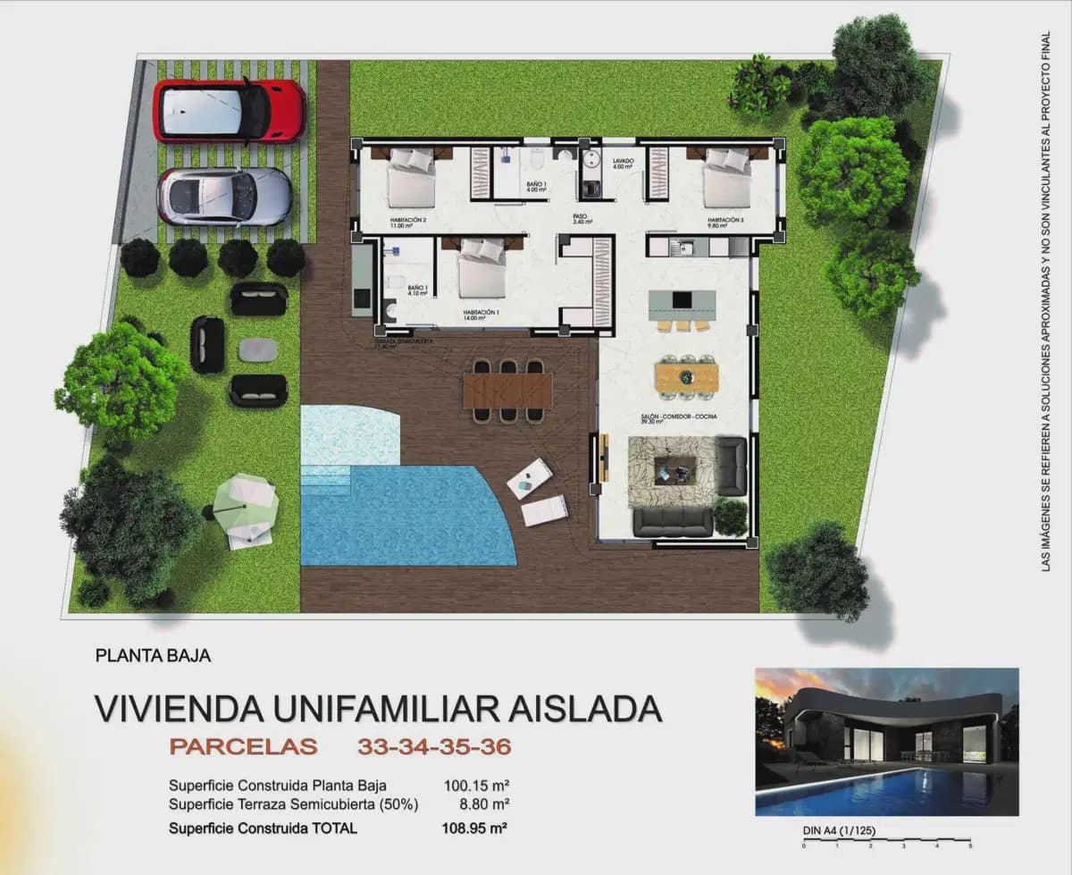 3 bedroom Villa for sale in Los Montesinos - € 499,000 (Ref: 10050605)