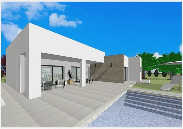 3 soveværelse Villa til salg i Aspe med swimmingpool garage - € 500.000 (Ref: 10050606)
