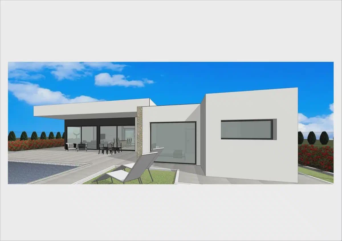 3 Zimmer Villa zu verkaufen in Aspe mit Pool Garage - 508.000 € (Ref: 10050609)