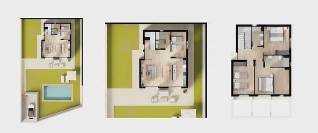 4 quarto Moradia para venda em Balcón de Finestrat - Terra Marina, Finestrat com piscina garagem - 555 000 € (Ref: 10050610)