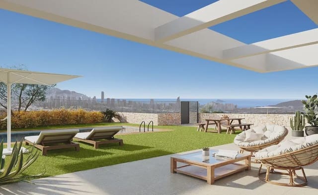 4 quarto Moradia para venda em Balcón de Finestrat - Terra Marina, Finestrat com piscina garagem - 555 000 € (Ref: 10050610)