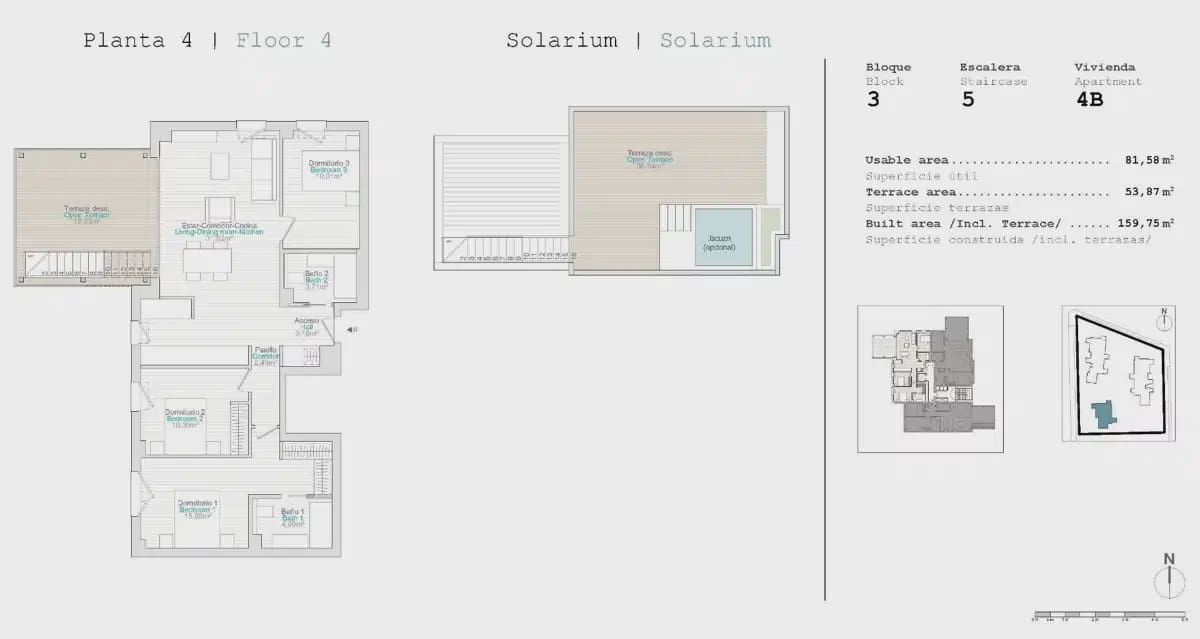 3 sovrum Takvåning till salu i El Vergel / Verger med pool - 575 000 € (Ref: 10050618)