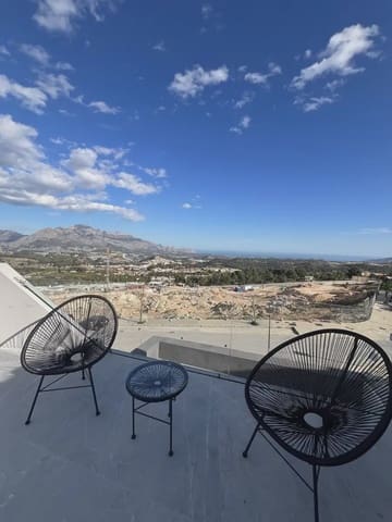 3 chambre Villa/Maison Semi-Mitoyenne à vendre à Polop avec piscine garage - 563 160 € (Ref: 10050631)