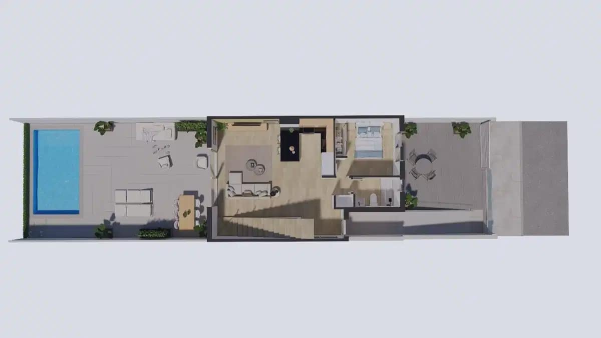 3 Zimmer Haus zu verkaufen in Los Alcazares mit Pool Garage - 425.000 € (Ref: 10057214)