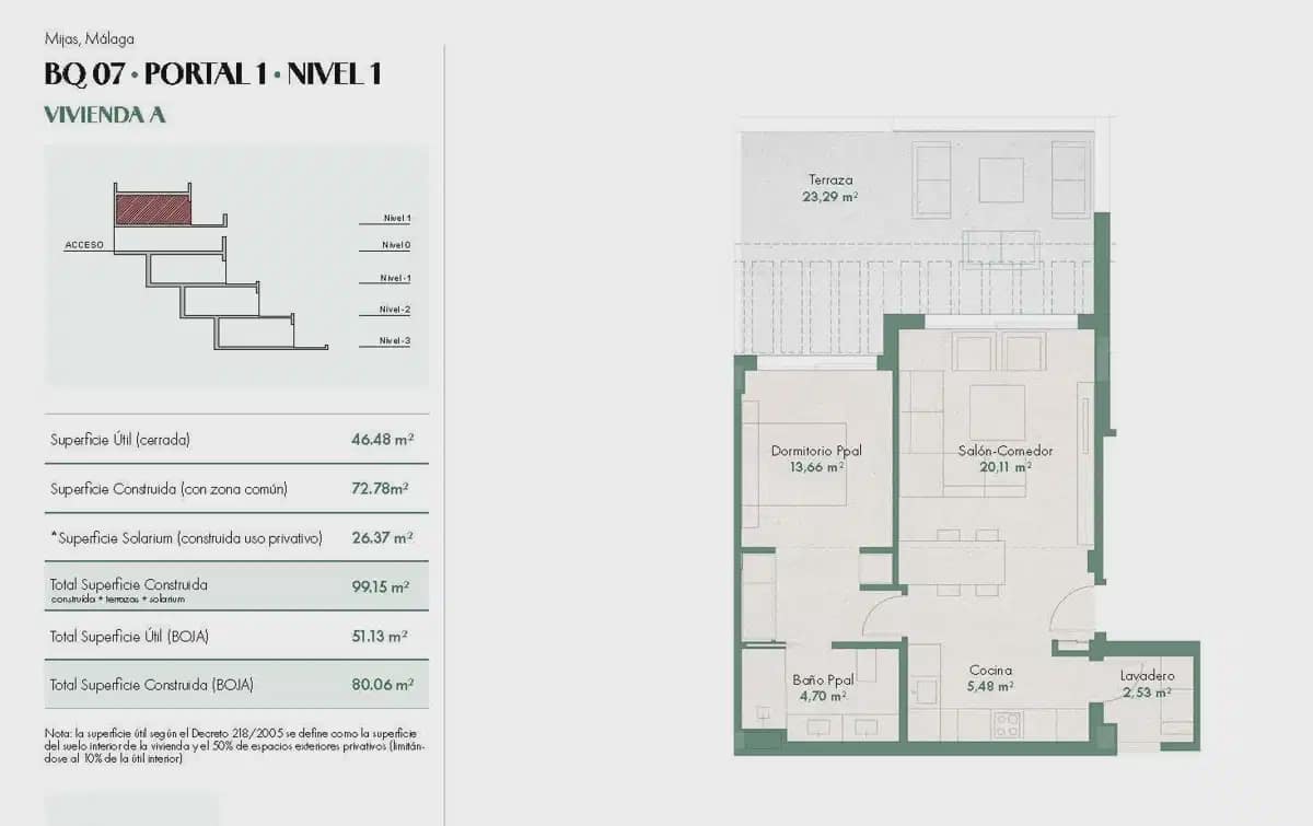Ático de 1 habitación en Mijas en venta con piscina garaje - 425.000 € (Ref: 10057217)