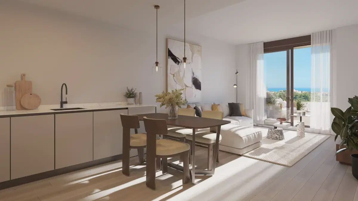 Apartamento de 2 habitaciones en Mijas en venta con piscina garaje - 413.000 € (Ref: 10057223)