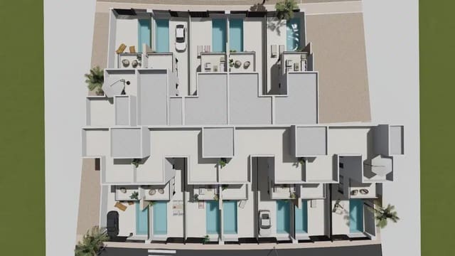 3 soveværelse Semi-Rækkehus til salg i Santiago de la Ribera, San Javier med swimmingpool garage - € 409.900 (Ref: 10057236)