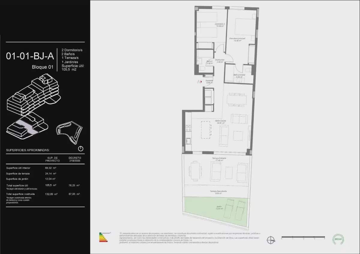 2 sypialnia Apartament na sprzedaż w Mijas z basenem garażem - 410 000 € (Ref: 10057238)