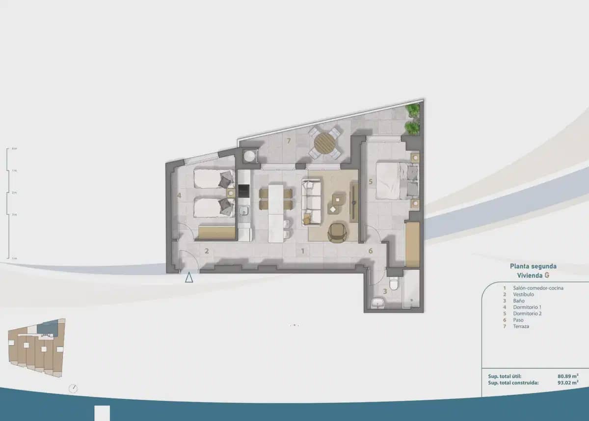 2 camera da letto Attico in vendita in Los Cuarteros con piscina garage - 425.000 € (Rif: 10057239)