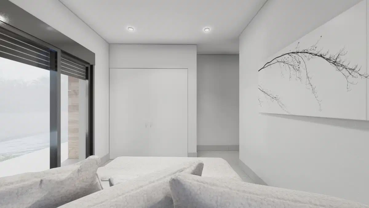 3 sypialnia Dom blizniak na sprzedaż w Roldan z basenem garażem - 392 500 € (Ref: 10057250)