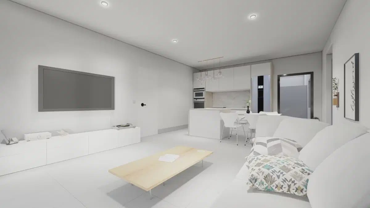 3 sypialnia Dom blizniak na sprzedaż w Roldan z basenem garażem - 392 500 € (Ref: 10057250)