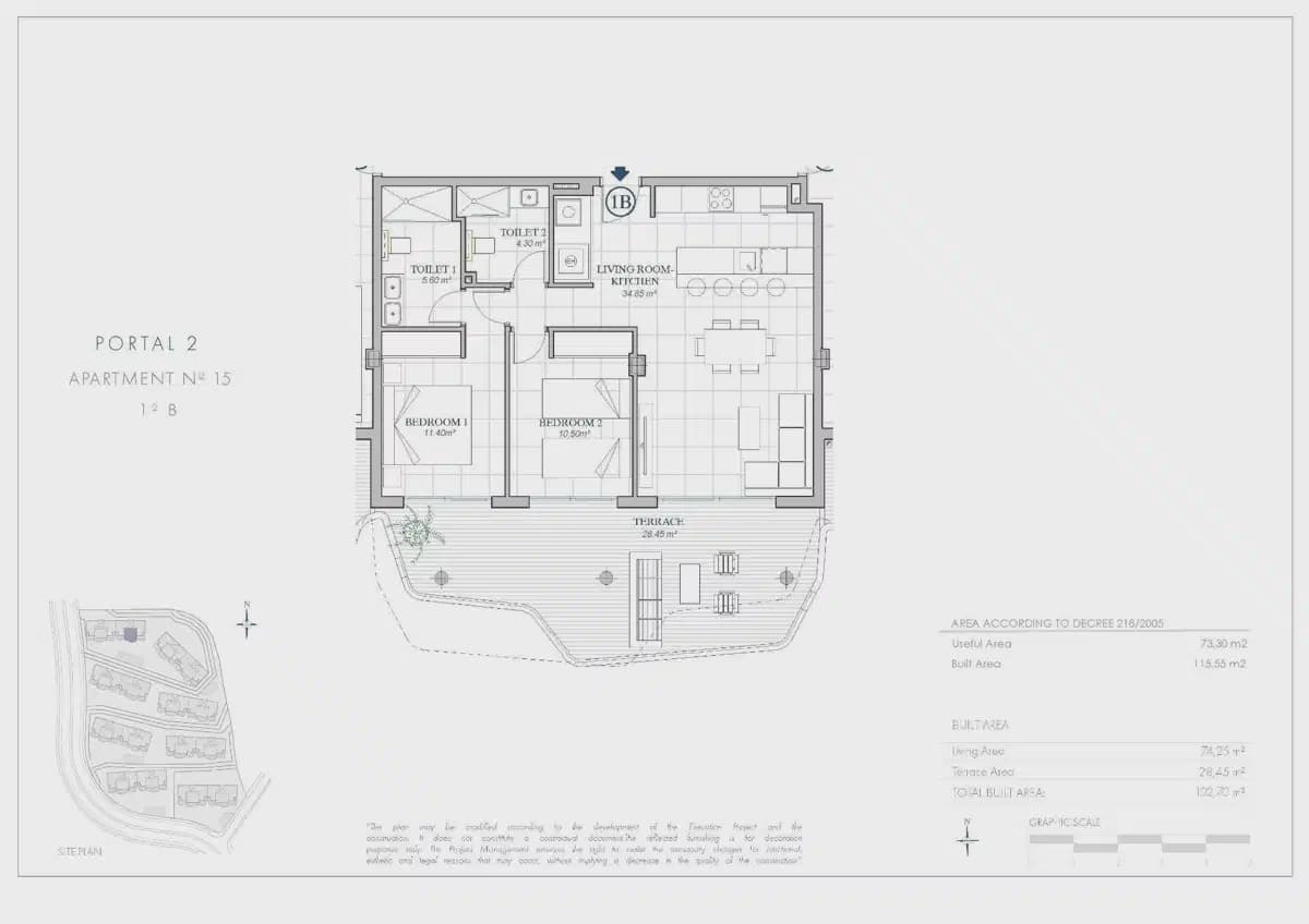 2 soveværelse Lejlighed til salg i Fuengirola med swimmingpool garage - € 457.000 (Ref: 10062389)