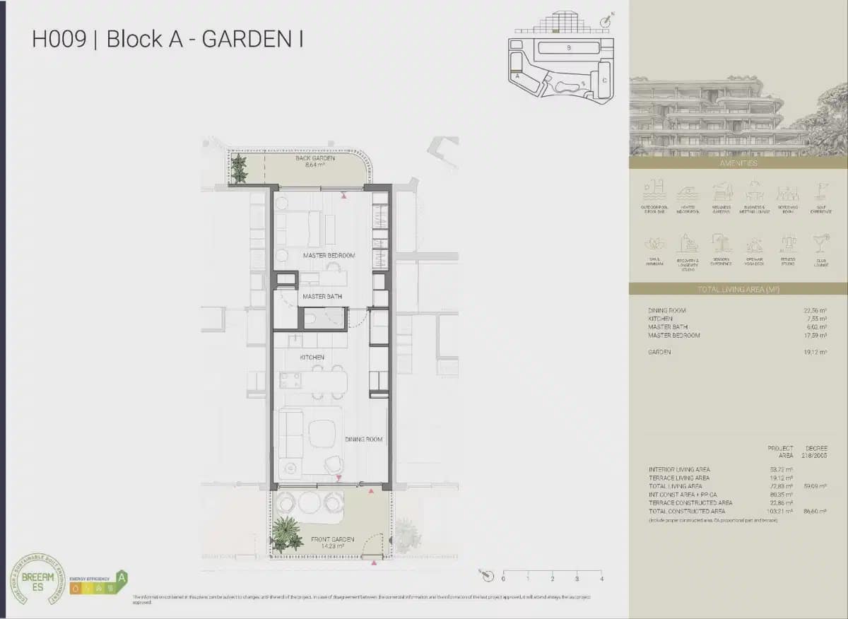 1 quarto Apartamento para venda em Fuengirola com piscina garagem - 455 000 € (Ref: 10062394)