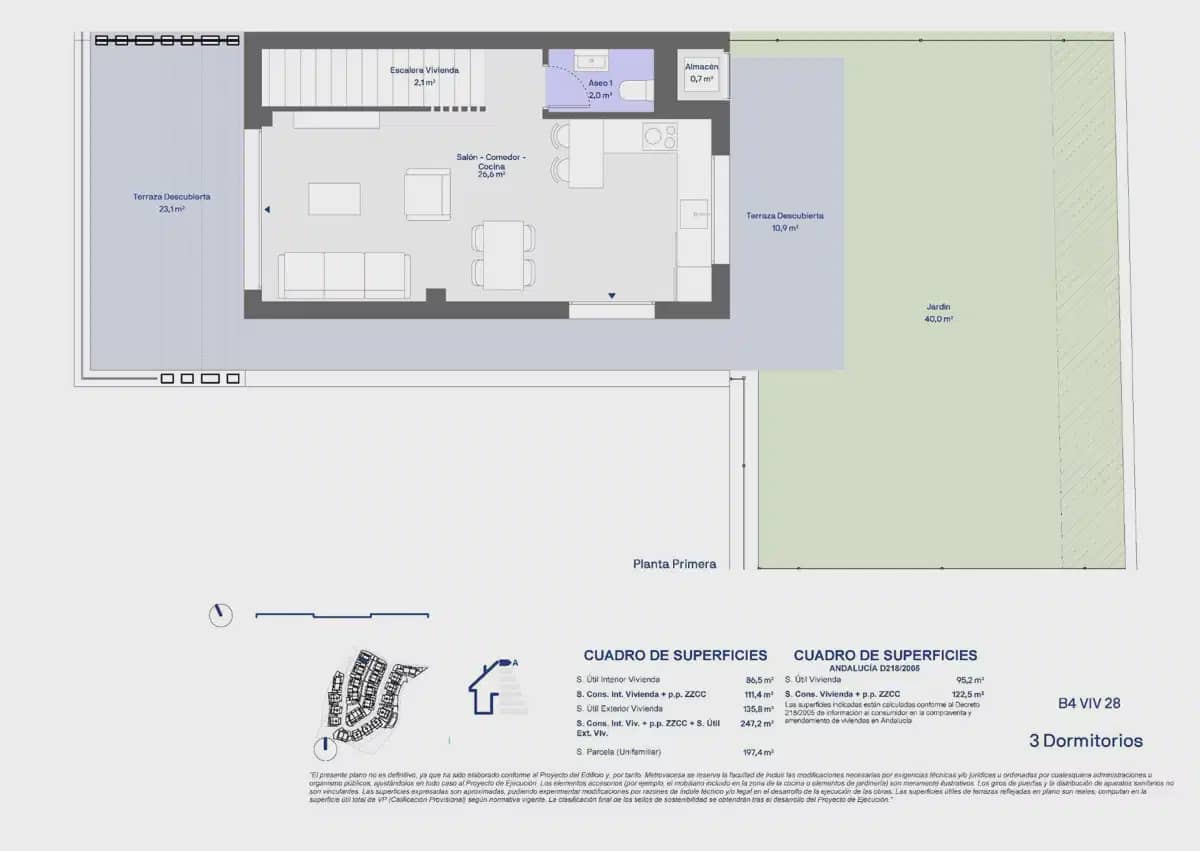 Pareado de 3 habitaciones en Vélez-Málaga en venta con piscina garaje - 435.000 € (Ref: 10062418)