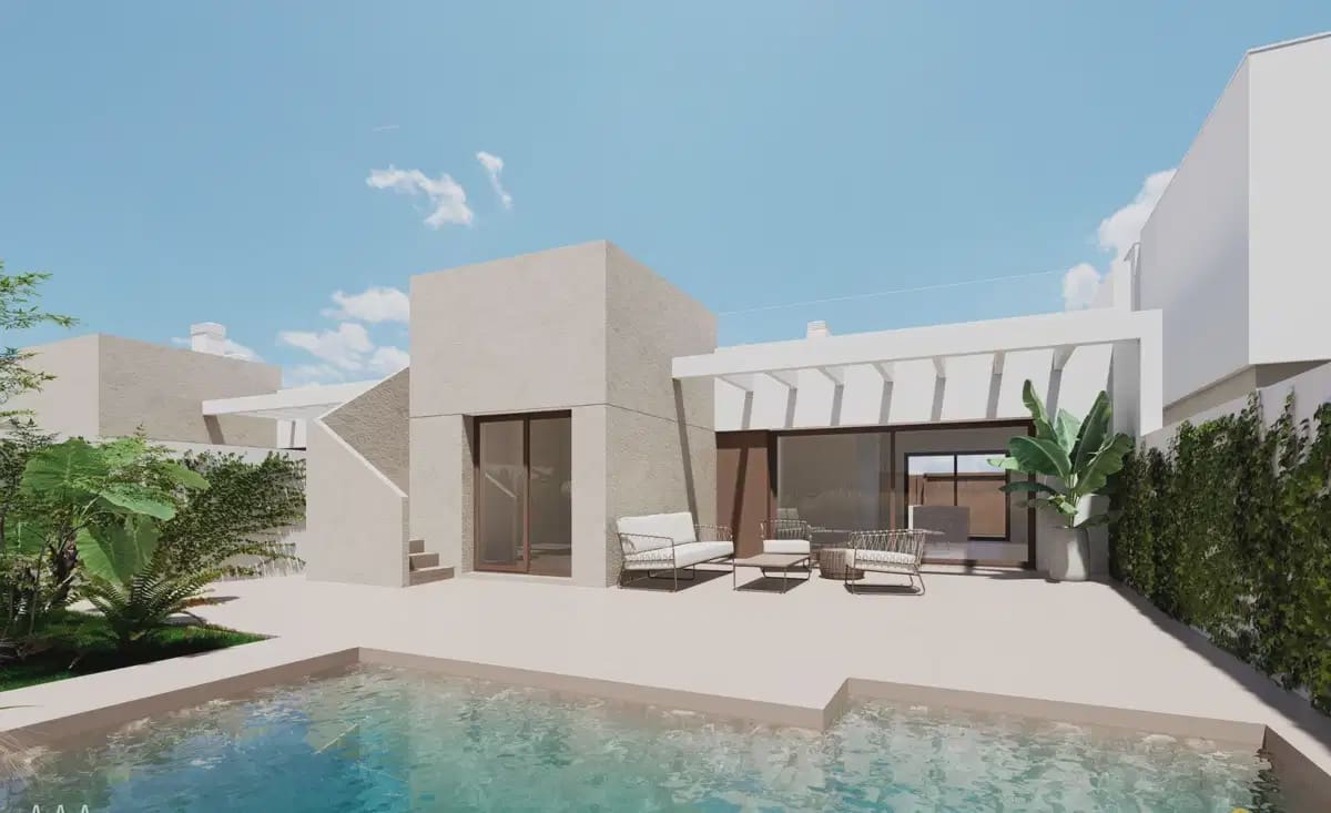 Chalet de 3 habitaciones en Los Alcázares en venta con piscina garaje - 439.000 € (Ref: 10062420)