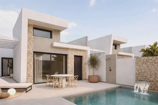 3 makuuhuone Huvila myytävänä paikassa Las Lomas de Rame - Bahía Bella, Los Alcázares mukana uima-altaan 
autotalli - 453 000 € (Ref: 10062424)