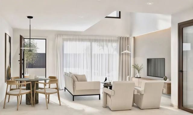 3 makuuhuone Huvila myytävänä paikassa Las Lomas de Rame - Bahía Bella, Los Alcázares mukana uima-altaan 
autotalli - 453 000 € (Ref: 10062424)