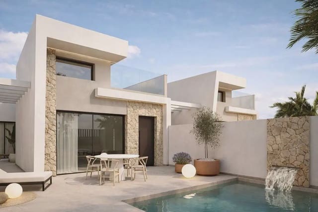 3 makuuhuone Huvila myytävänä paikassa Las Lomas de Rame - Bahía Bella, Los Alcázares mukana uima-altaan 
autotalli - 453 000 € (Ref: 10062424)