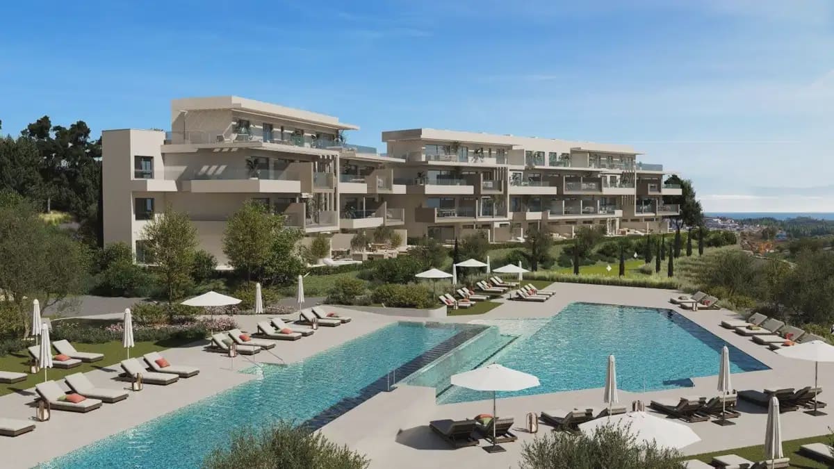 Apartamento de 2 habitaciones en Mijas en venta con piscina garaje - 480.000 € (Ref: 10062427)