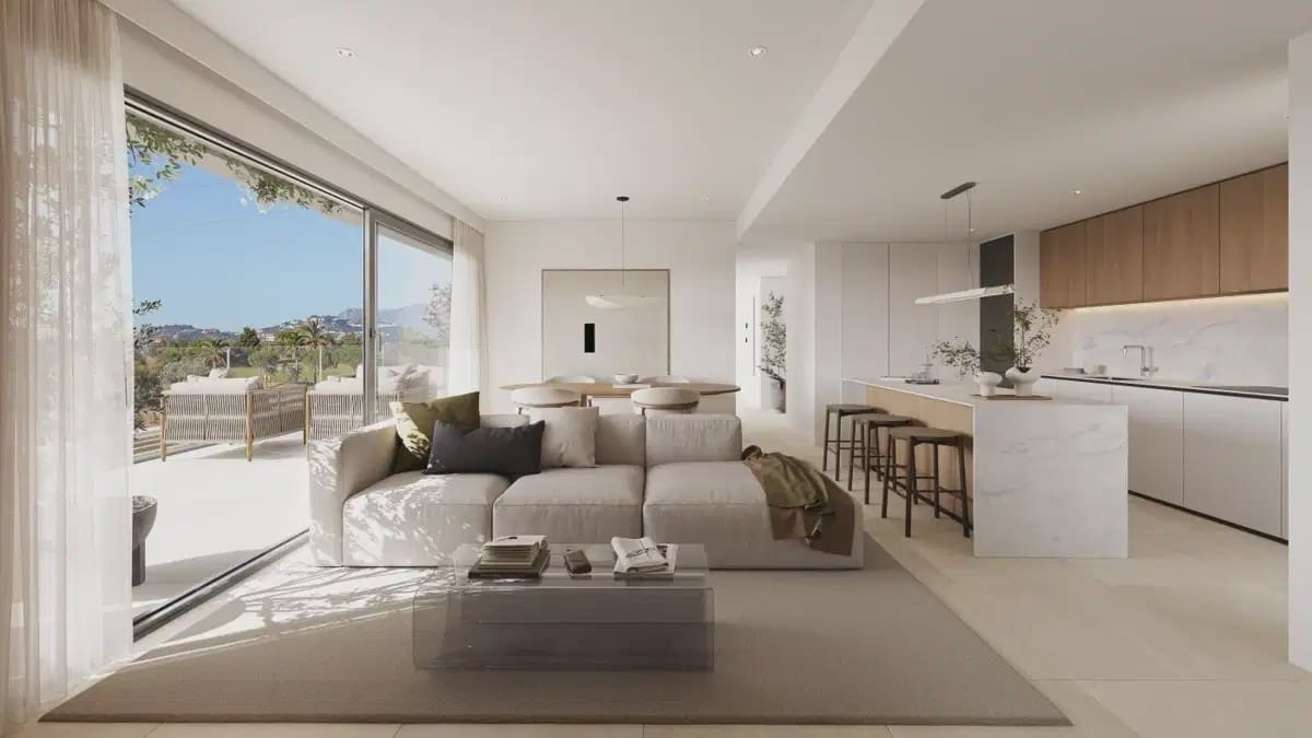 Apartamento de 2 habitaciones en Mijas en venta con piscina garaje - 480.000 € (Ref: 10062427)