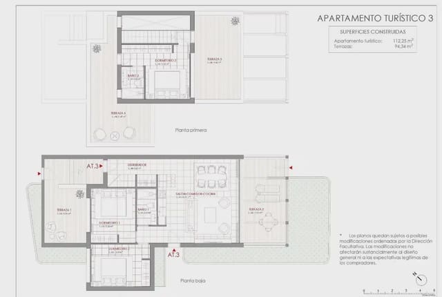 3 camera da letto Villetta Bifamiliare in vendita in Atamaría, Cartagena con garage - 450.000 € (Rif: 10062428)