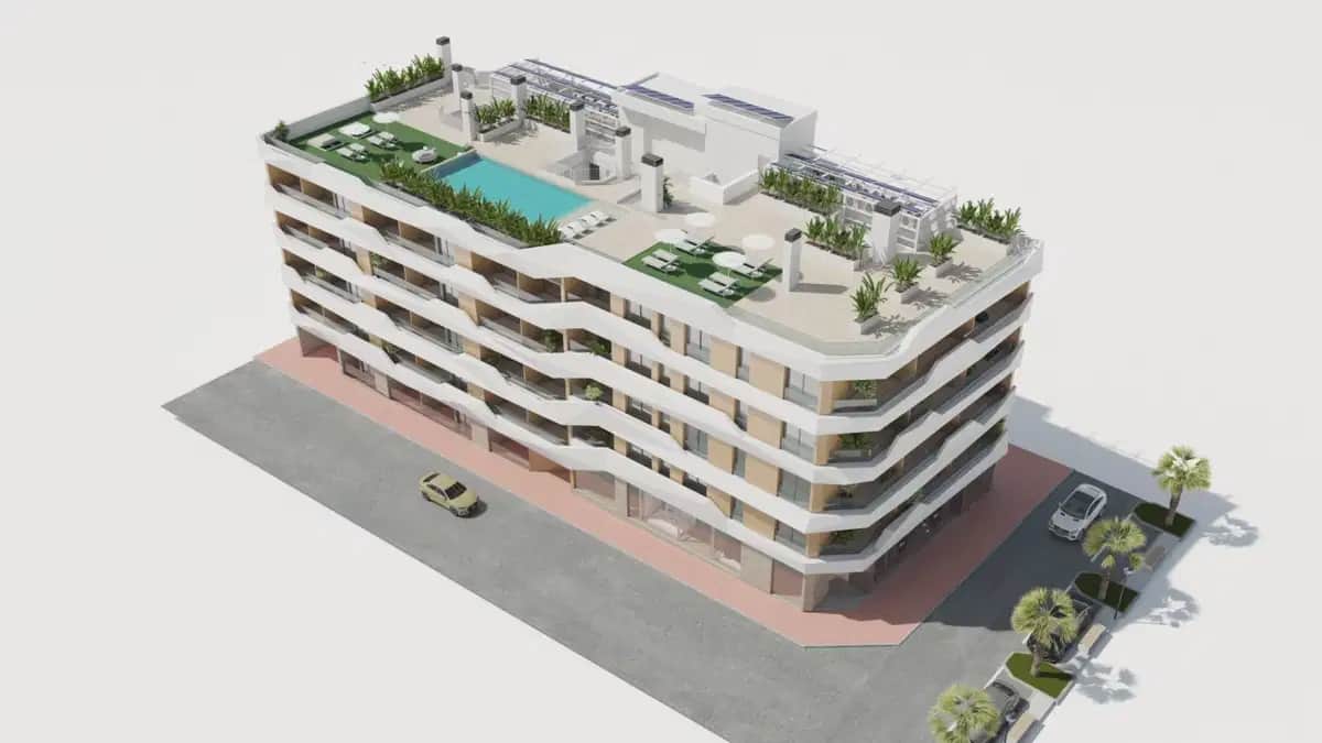 2 camera da letto Attico in vendita in Guardamar del Segura con piscina garage - 352.000 € (Rif: 10072886)