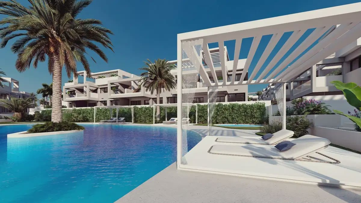 2 slaapkamer Penthouse te koop in Los Balcones met zwembad - € 369.000 (Ref: 10080396)