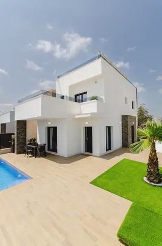 3 soverom Villa til salgs i Vistabella, Orihuela med svømmebasseng garasje - € 395 000 (Ref: 10080412)