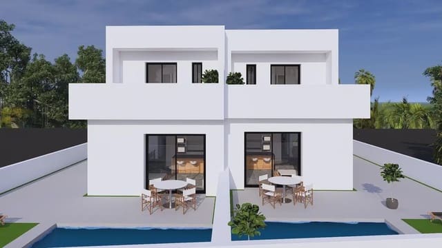 3 slaapkamer Halfvrijstaande villa te koop in Daya Nueva met zwembad garage - € 389.000 (Ref: 10080448)