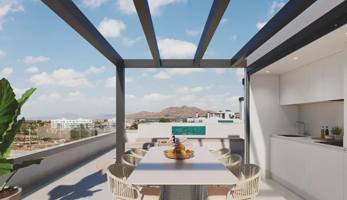 3 slaapkamer Appartement te koop in Torre-Pacheco met zwembad garage - € 340.000 (Ref: 10098642)