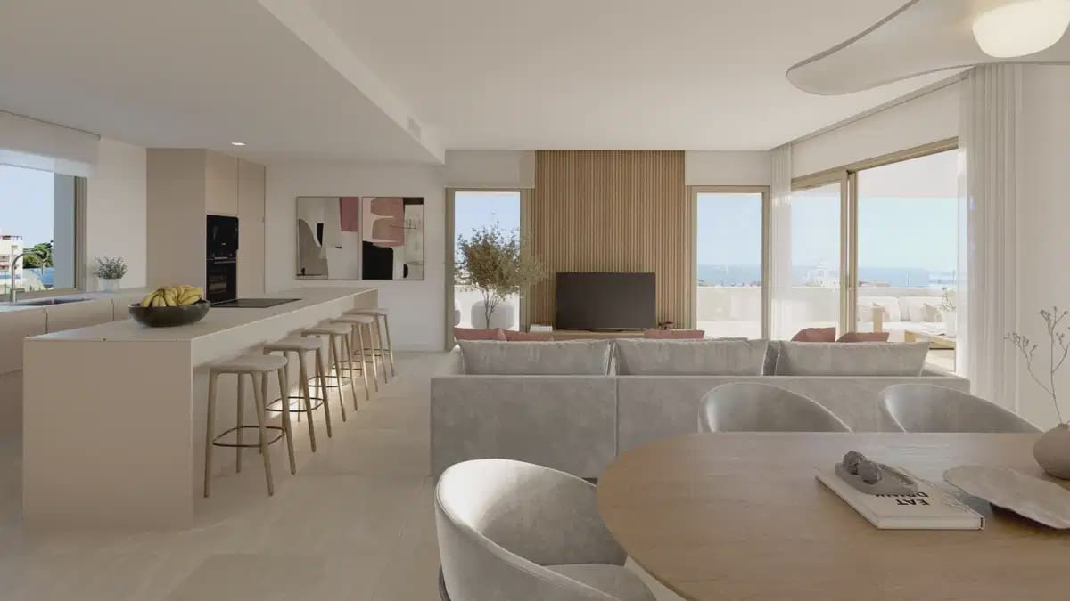 2 slaapkamer Appartement te koop in Mijas met zwembad garage - € 330.000 (Ref: 10098647)