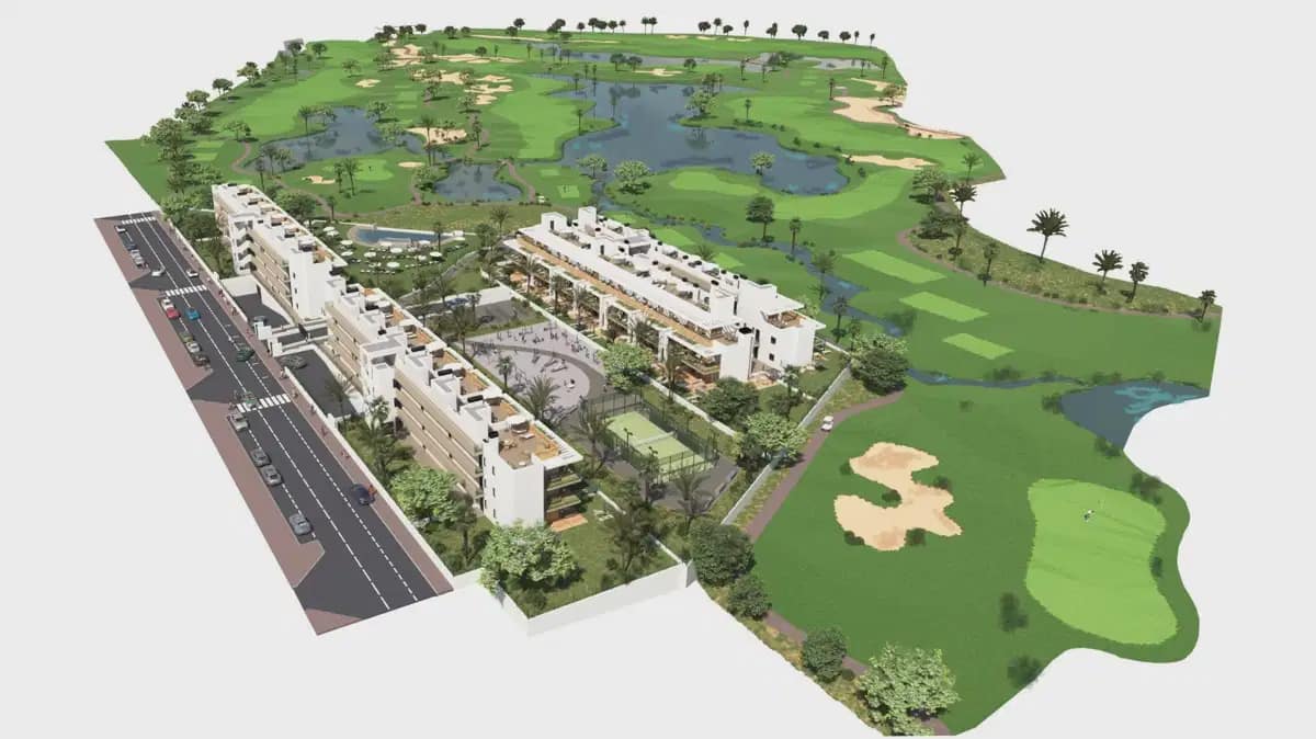2 soveværelse Penthouse til salg i Los Alcazares med swimmingpool garage - € 325.000 (Ref: 10098655)